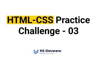 HTML & CSS Practice Challenge – 03